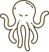 black octopus icon
